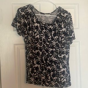 J.Crew Medium black and white shirt